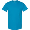 Sapphire - Front - Gildan Mens Heavy Cotton Short Sleeve T-Shirt