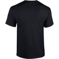 Black - Back - Gildan Mens Heavy Cotton Short Sleeve T-Shirt