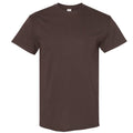 Sand - Side - Gildan Mens Heavy Cotton Short Sleeve T-Shirt
