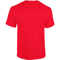 Red - Back - Gildan Mens Heavy Cotton Short Sleeve T-Shirt