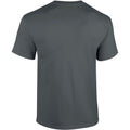 Charcoal - Back - Gildan Mens Heavy Cotton Short Sleeve T-Shirt
