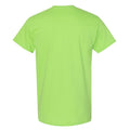 Lime - Back - Gildan Mens Heavy Cotton Short Sleeve T-Shirt