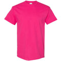 Sapphire - Side - Gildan Mens Heavy Cotton Short Sleeve T-Shirt