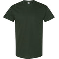 Forest Green - Front - Gildan Mens Heavy Cotton Short Sleeve T-Shirt