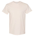 Natural - Front - Gildan Mens Heavy Cotton Short Sleeve T-Shirt