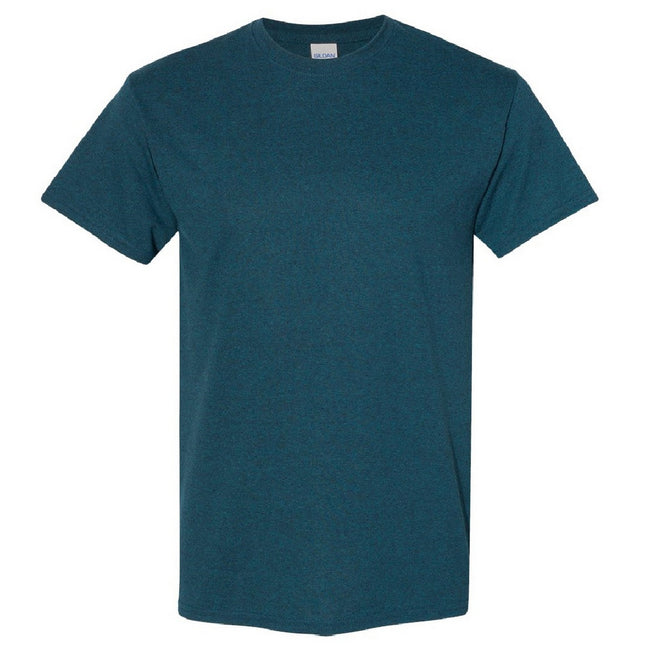 Midnight - Front - Gildan Mens Heavy Cotton Short-Sleeved T-Shirt