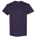 Blackberry - Front - Gildan Mens Heavy Cotton Short Sleeve T-Shirt