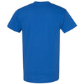 Royal - Back - Gildan Mens Heavy Cotton Short Sleeve T-Shirt