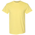Cornsilk - Front - Gildan Mens Heavy Cotton Short Sleeve T-Shirt