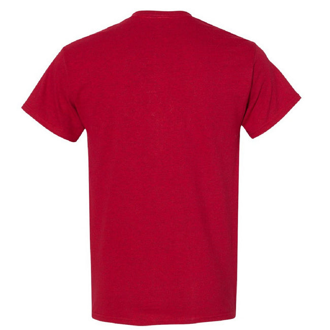 Antique Cherry Red - Back - Gildan Mens Heavy Cotton Short-Sleeved T-Shirt