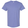 Violet - Front - Gildan Mens Heavy Cotton Short Sleeve T-Shirt
