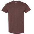 Russet - Front - Gildan Mens Heavy Cotton Short Sleeve T-Shirt