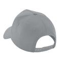 Light Grey - Back - Beechfield Urbanwear 5 Panel Snapback Cap