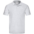 Heather Grey - Front - Fruit Of The Loom Mens Original Polo Shirt