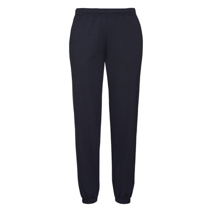 Deep Navy - Front - Fruit Of The Loom Mens Classic Elasticated Jogging Bottoms