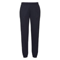 Deep Navy - Front - Fruit Of The Loom Mens Classic Elasticated Jogging Bottoms