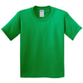 Irish Green - Front - Gildan Youth Unisex Heavy Cotton T-Shirt