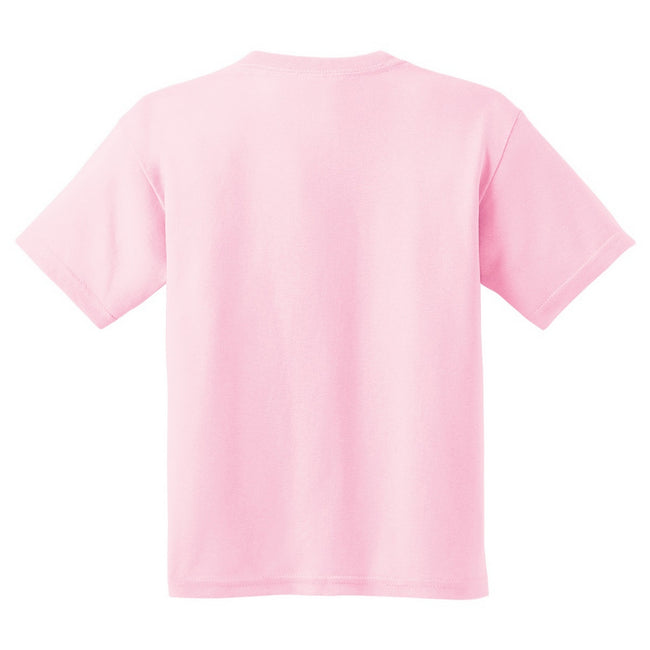 Light Pink - Back - Gildan Youth Unisex Heavy Cotton T-Shirt