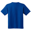 Royal - Back - Gildan Youth Unisex Heavy Cotton T-Shirt