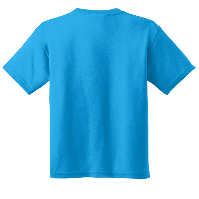 Saphire - Back - Gildan Youth Unisex Heavy Cotton T-Shirt