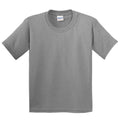 Sport Grey - Front - Gildan Youth Unisex Heavy Cotton T-Shirt