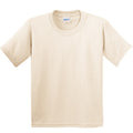 Natural - Front - Gildan Youth Unisex Heavy Cotton T-Shirt