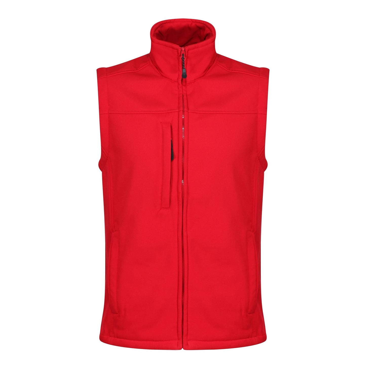 Classic Red-Seal Grey - Front - Regatta Mens Flux Softshell Body Warmer
