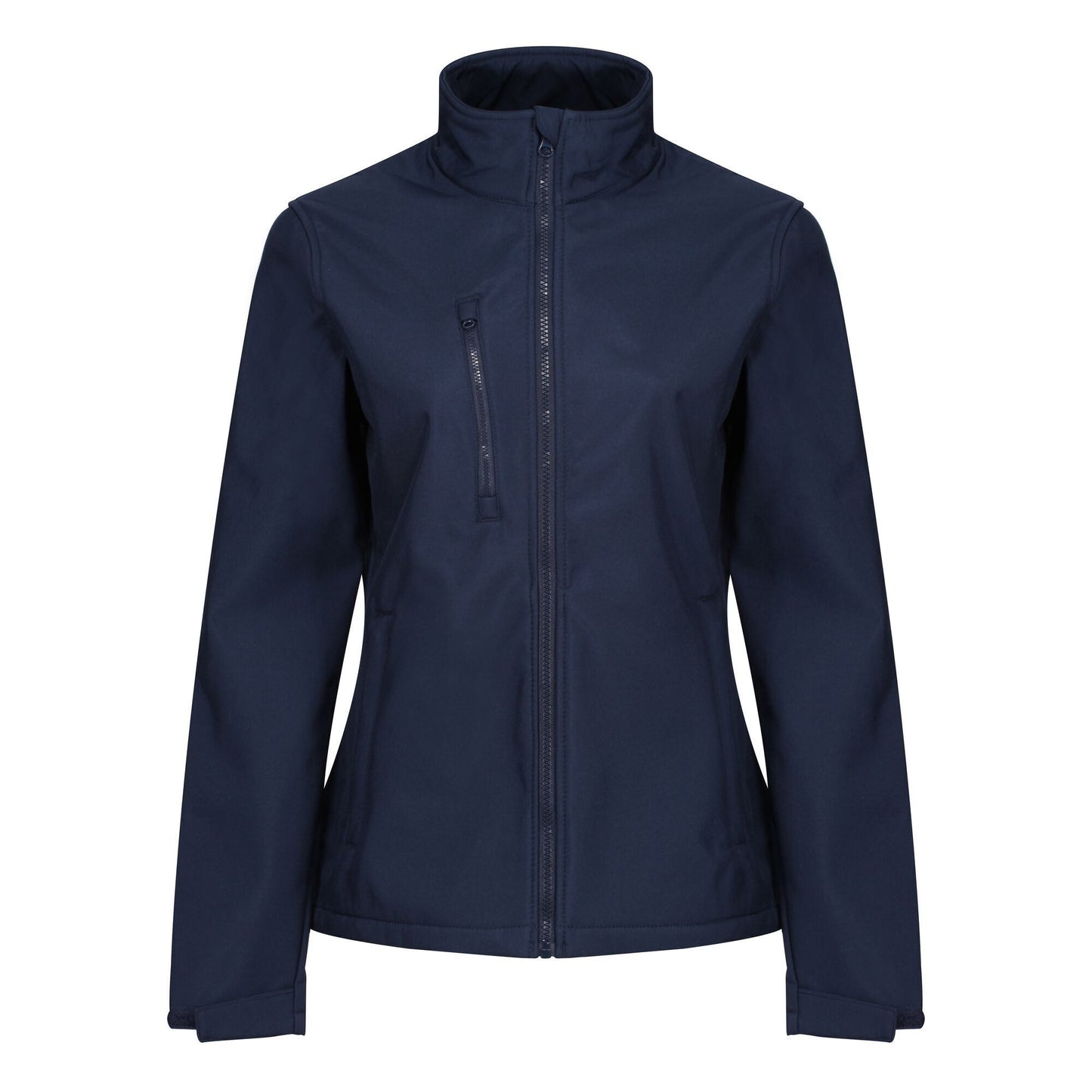 Navy - Front - Regatta Womens-Ladies Ablaze 3 Layer Membrane Soft Shell Jacket