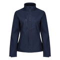 Navy - Front - Regatta Womens-Ladies Ablaze 3 Layer Membrane Soft Shell Jacket