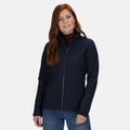 Navy - Back - Regatta Womens-Ladies Ablaze 3 Layer Membrane Soft Shell Jacket