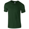 Forest Green - Front - Gildan Mens Short Sleeve Soft-Style T-Shirt