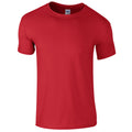 Red - Front - Gildan Mens Short Sleeve Soft-Style T-Shirt