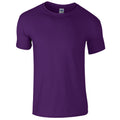 Purple - Front - Gildan Mens Short Sleeve Soft-Style T-Shirt