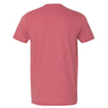 Heather Cardinal - Back - Gildan Mens Short Sleeve Soft-Style T-Shirt