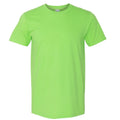 Lime - Front - Gildan Mens Short Sleeve Soft-Style T-Shirt