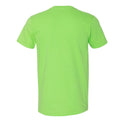 Lime - Back - Gildan Mens Short Sleeve Soft-Style T-Shirt