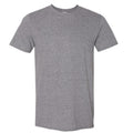 Graphite Heather - Front - Gildan Mens Short Sleeve Soft-Style T-Shirt