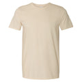 Natural - Front - Gildan Mens Short Sleeve Soft-Style T-Shirt
