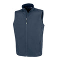Navy - Front - Result Genuine Recycled Mens Printable Body Warmer
