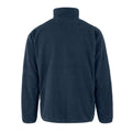 Navy - Back - Result Genuine Recycled Unisex Adult Fleece Jacket