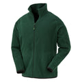Forest Green - Front - Result Genuine Recycled Unisex Adult Fleece Jacket