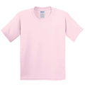 Light Pink - Front - Gildan Childrens Unisex Soft Style T-Shirt