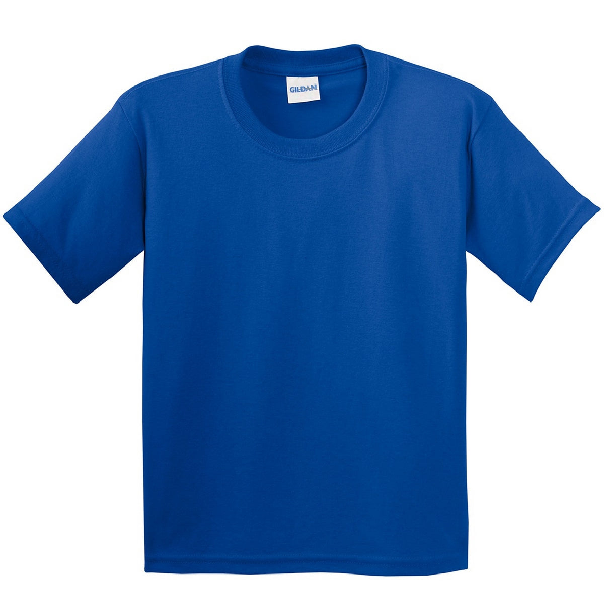Royal Blue - Front - Gildan Childrens Unisex Soft Style T-Shirt
