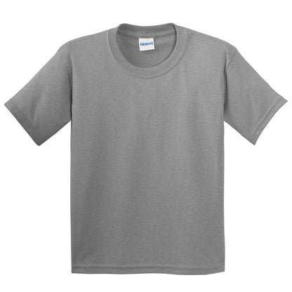 Charcoal - Lifestyle - Gildan Childrens Unisex Soft Style T-Shirt
