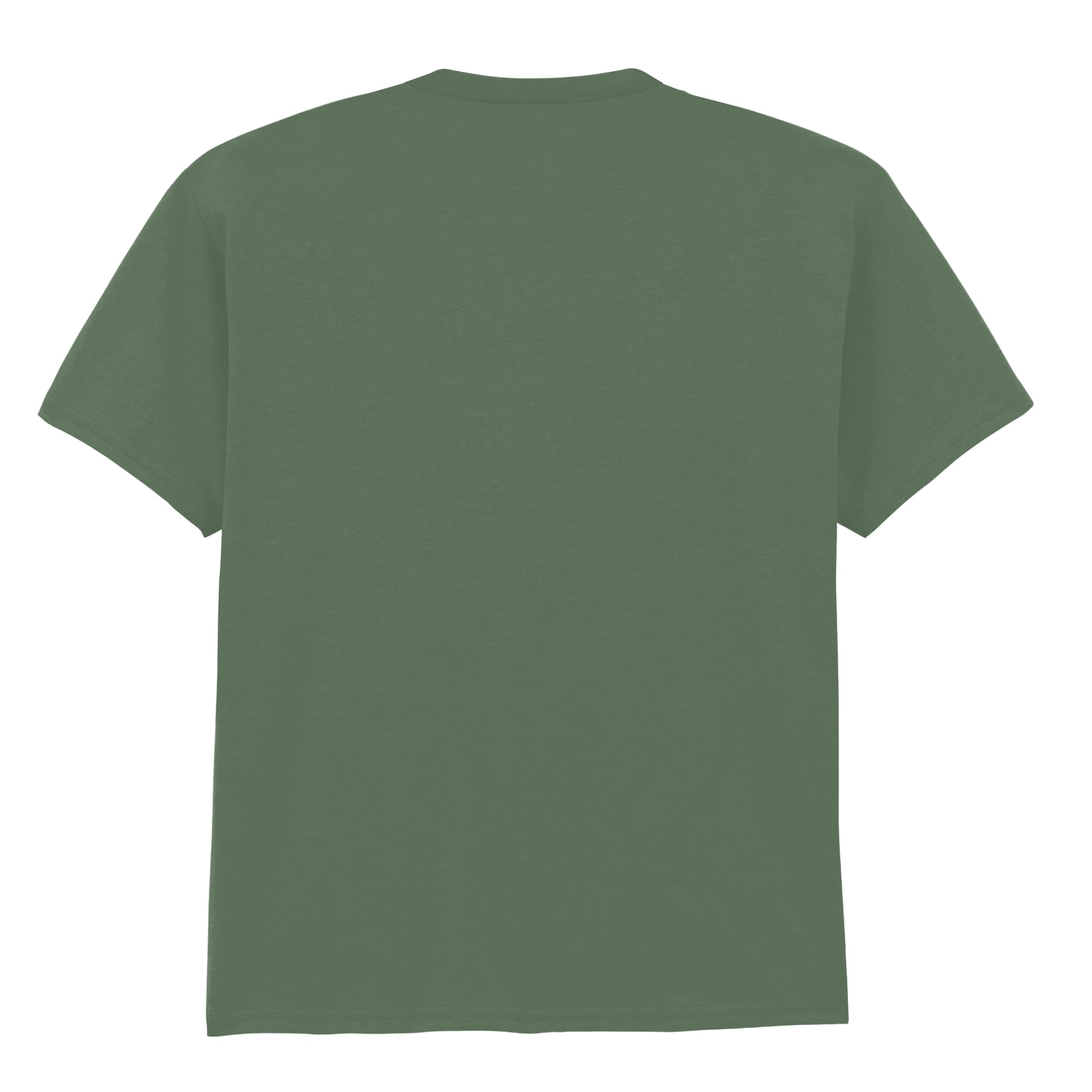 Military Green - Back - Gildan Childrens Unisex Soft Style T-Shirt