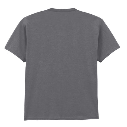 Graphite Heather - Back - Gildan Childrens Unisex Soft Style T-Shirt