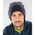 Navy - Back - Result Genuine Recycled Woolly Ski Hat