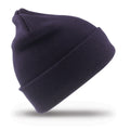 Navy - Front - Result Genuine Recycled Woolly Ski Hat