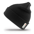 Black - Front - Result Genuine Recycled Thinsulate Beanie
