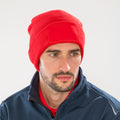 Red - Back - Result Genuine Recycled Thinsulate Printer Beanie